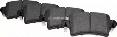 JP GROUP 1263700910 -  Колодки тормозные дисковые задниеие, комплект